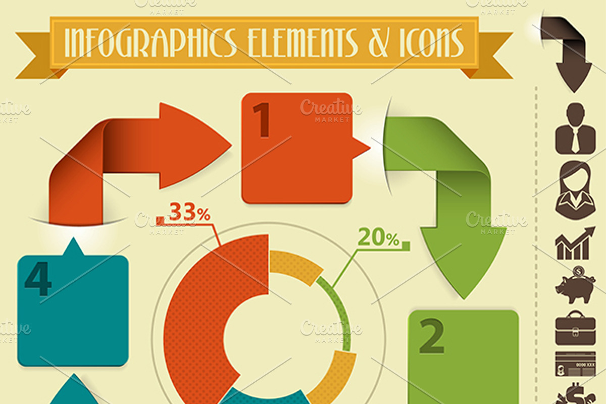Infographics Design Template, a Finance Illustration by TAlex (Photo 2 of 6)