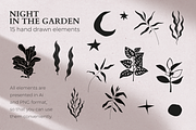 Night in the garden, a Graphic by mamormo (Thumbnail 3 of 5)