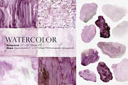 Watercolor flower - Mineral Violet, an Illustration by Beigetime (Thumbnail 12 of 14)