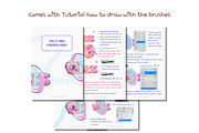 Fun Marker Procreate Brushes, a Brush Add-On by ProcreateiBox (Thumbnail 6 of 6)