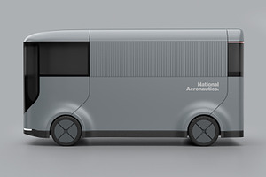 Electric Van 01 Standard Mockup