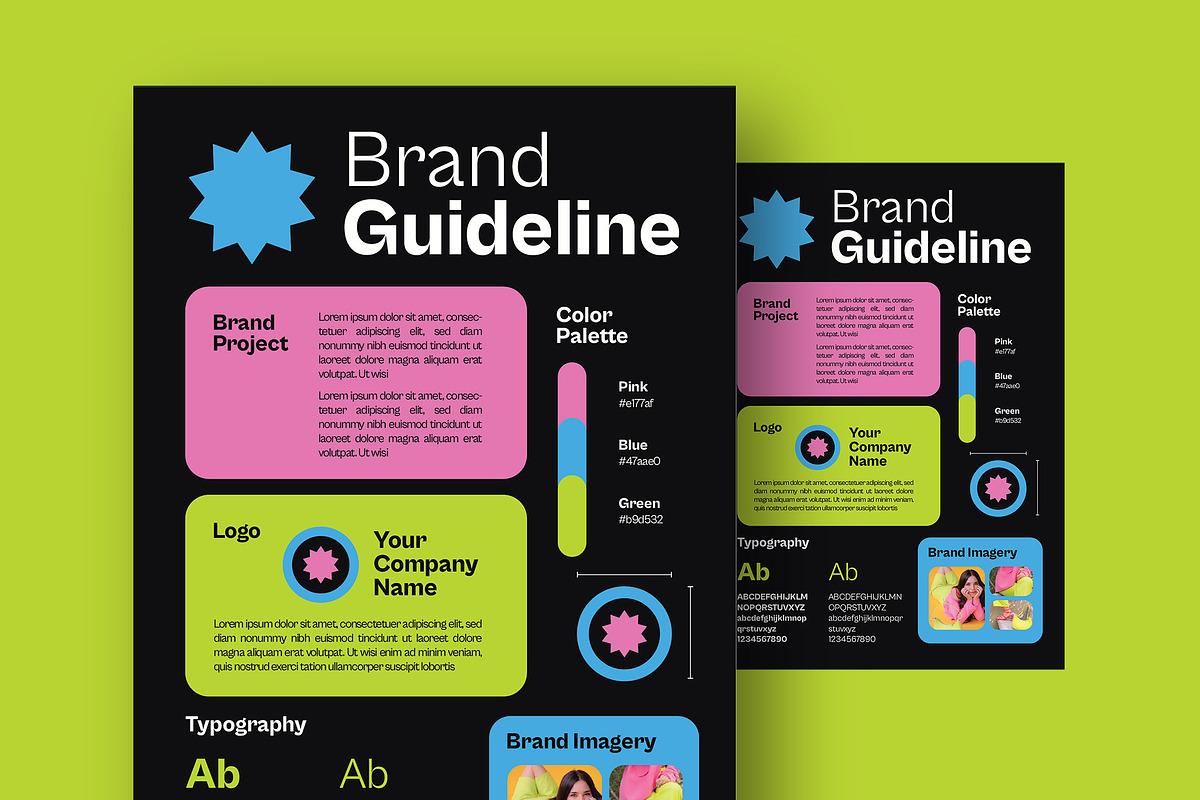 Fashion Brand Guideline, a Flyer Template by Aiyari Graphic (Photo 3 of 3)