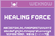 Emotional Strength font, a Sans Serif Font by weknow (Thumbnail 5 of 8)