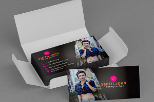 Business Card, Photography Card