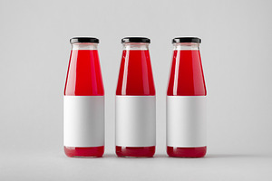 Juice bottle mockup JPEG, a Food & Drink Photo by Shablon