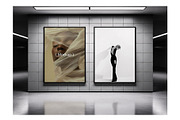 Frame & Board Mockup, an Advertising Mockup by Aquarianz Studio (Thumbnail 2 of 8)