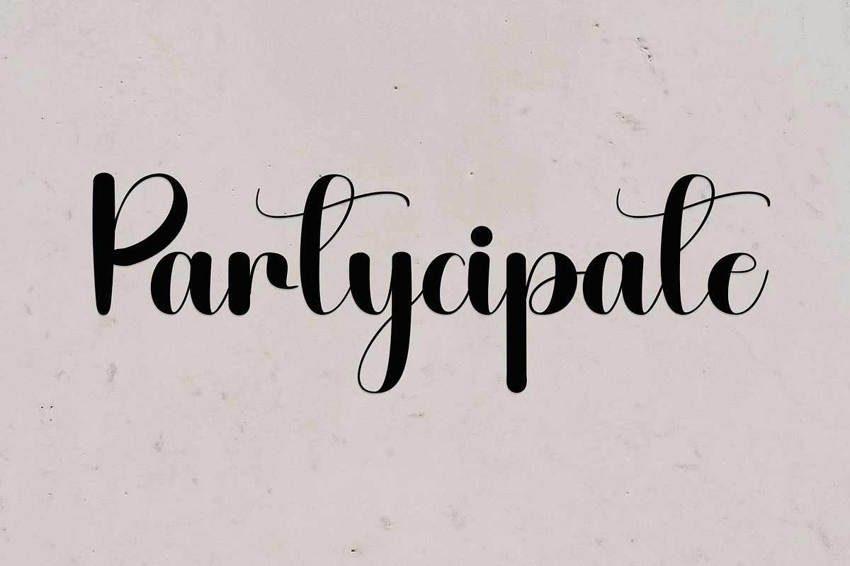 Thick, a Script Font by FreshTypeINK (Photo 2 of 8)