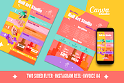 Nail Studio Marketing Templates, a Marketing Template by PaolaroiDesign (Thumbnail 7 of 7)