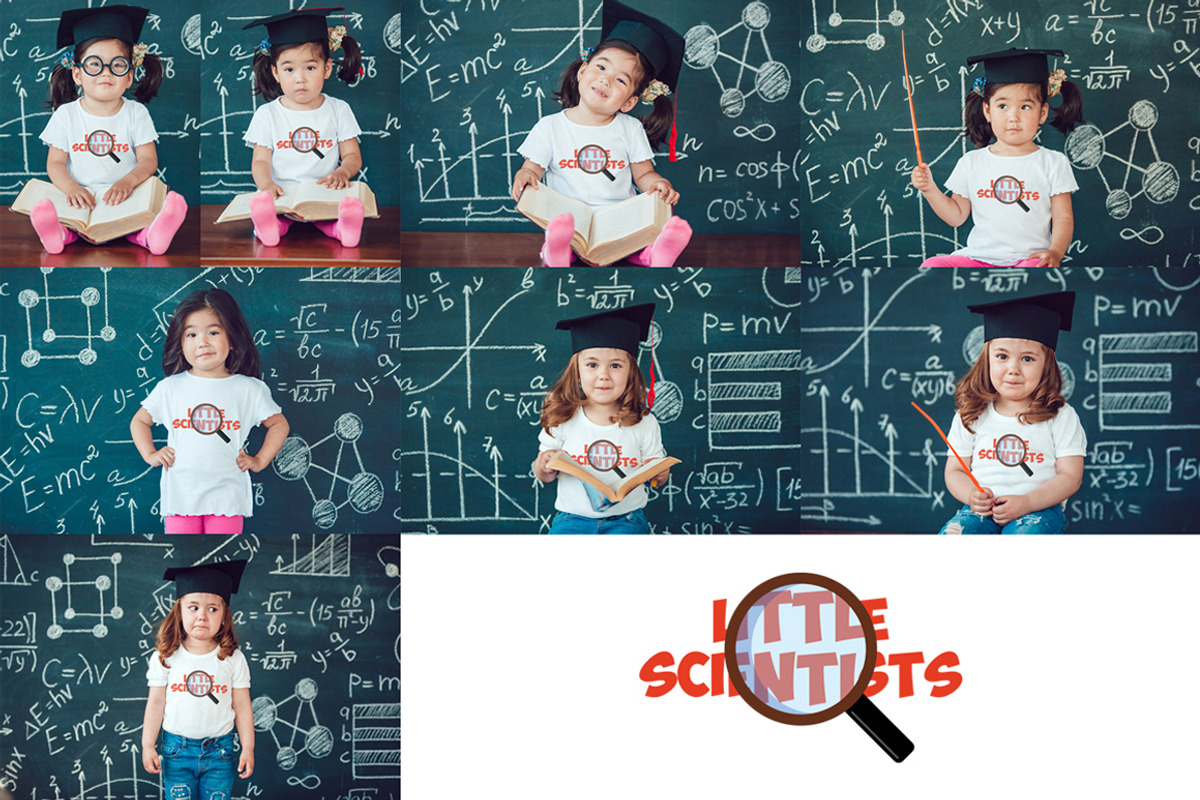 Kids T-Shirt Mock-Up's Mega Bundle, a Shirt Mockup by Freeman Studio (Photo 7 of 12)