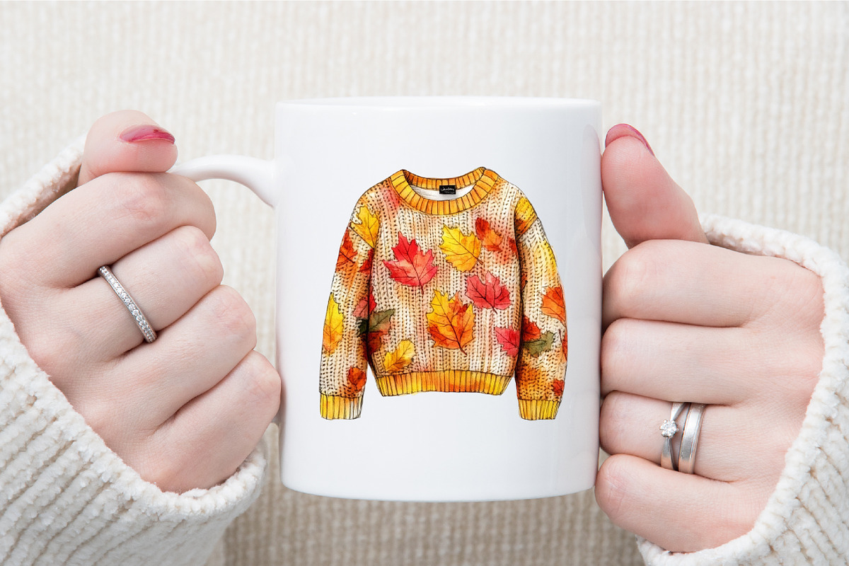 Cozy Autumn Vibes Clipart, an Illustration by Sublimation Artist (Photo 5 of 6)