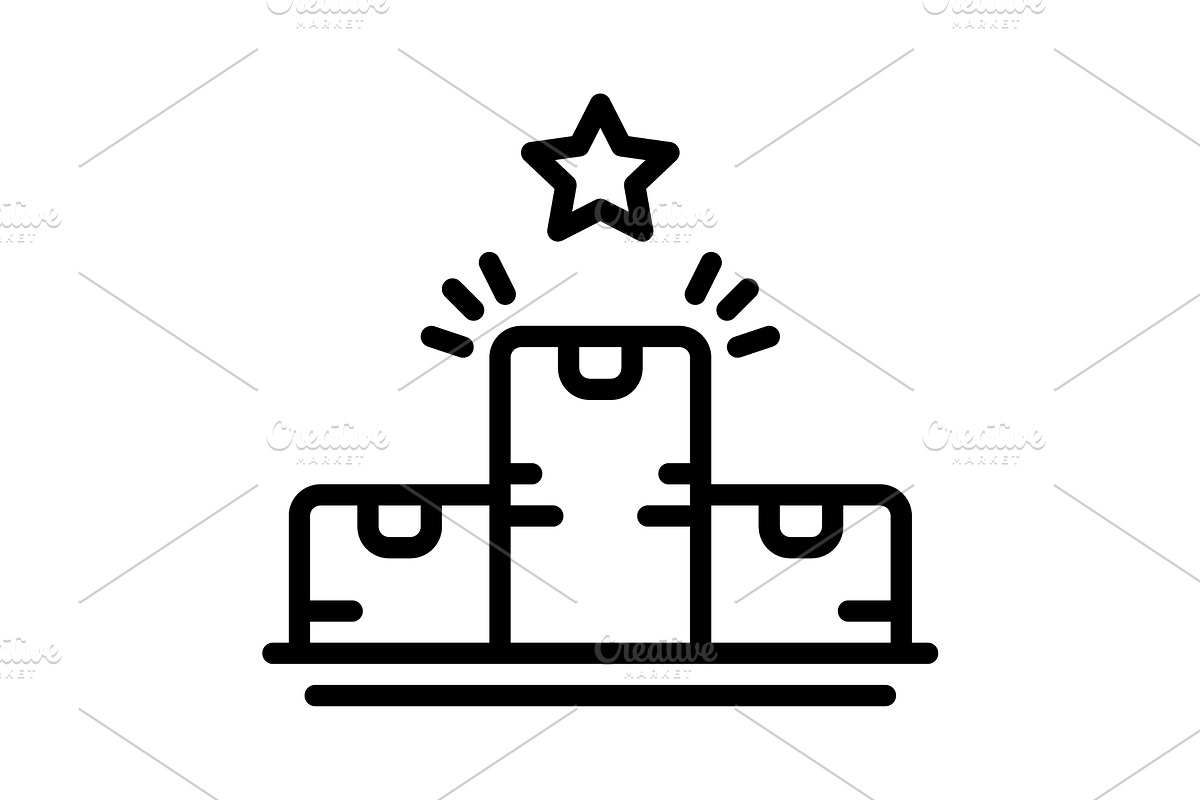 Quantity variety black icon, an Outline Icon by Creative priyanka