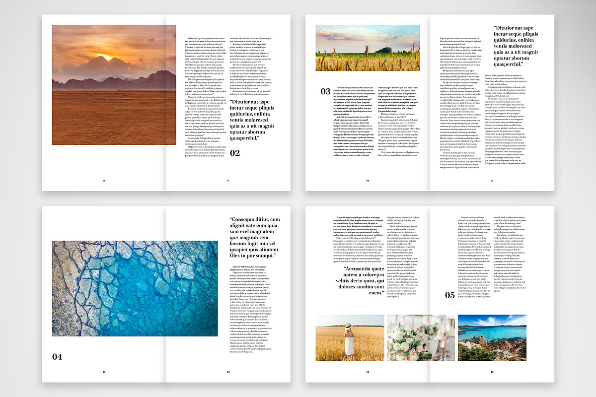 Sustainability magazine, a Print Template by McLittle Stock (Photo 3 of 6)