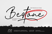 Bestone Signature, a Handwritten Font by Glyphstyle (Thumbnail 1 of 11)