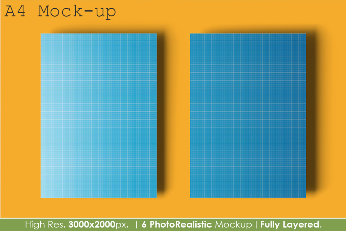A4 Mockup, a Print Template by MahmoudRafik (Photo 5 of 14)