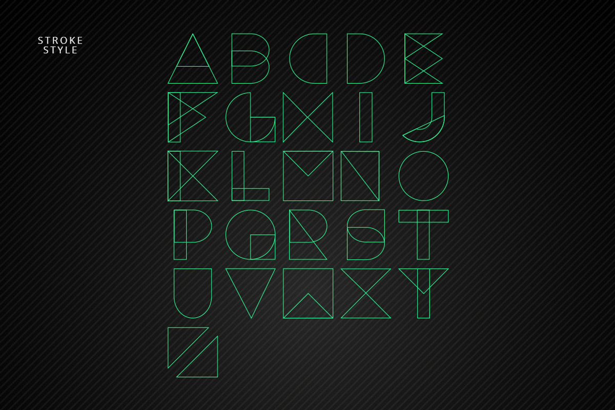 Malibu Vector Abecedary Font, a Branding & Logo Template by creativebythesea (Photo 6 of 10)