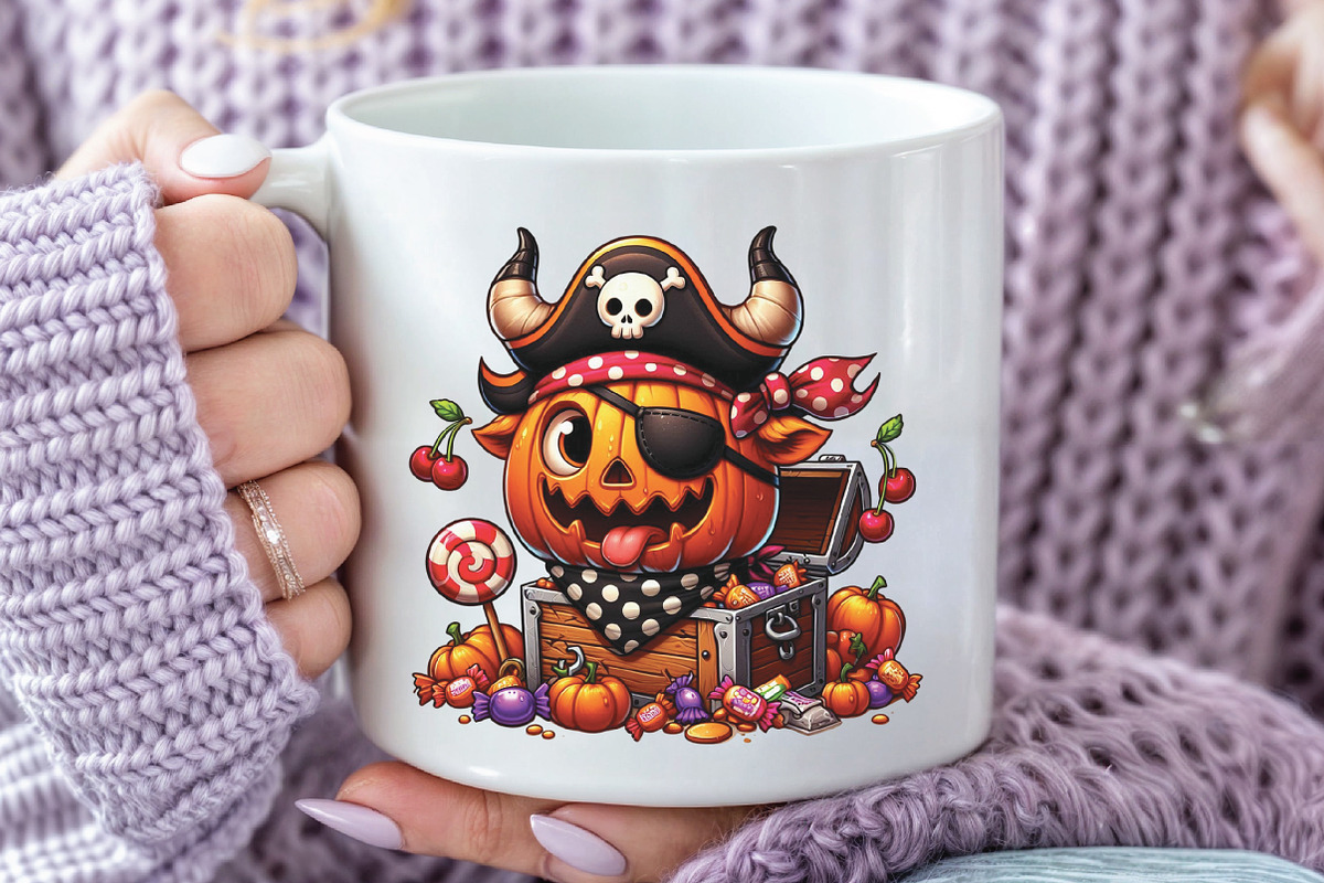 Pumpkin Cherries Coquette Clipart, an Illustration by CraftArtStudio (Photo 5 of 6)