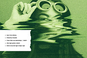 Grunge Liquid Photo Effect, a Layer Style Add-On by dokudokunomi (Thumbnail 3 of 4)