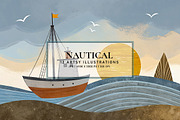 Nautical, a Decorative Illustration by Digital Art Creations (Thumbnail 1 of 7)