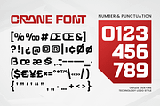 Crane - Unique Technology Logo Font, a Sans Serif Font by TokoPress (Thumbnail 10 of 13)