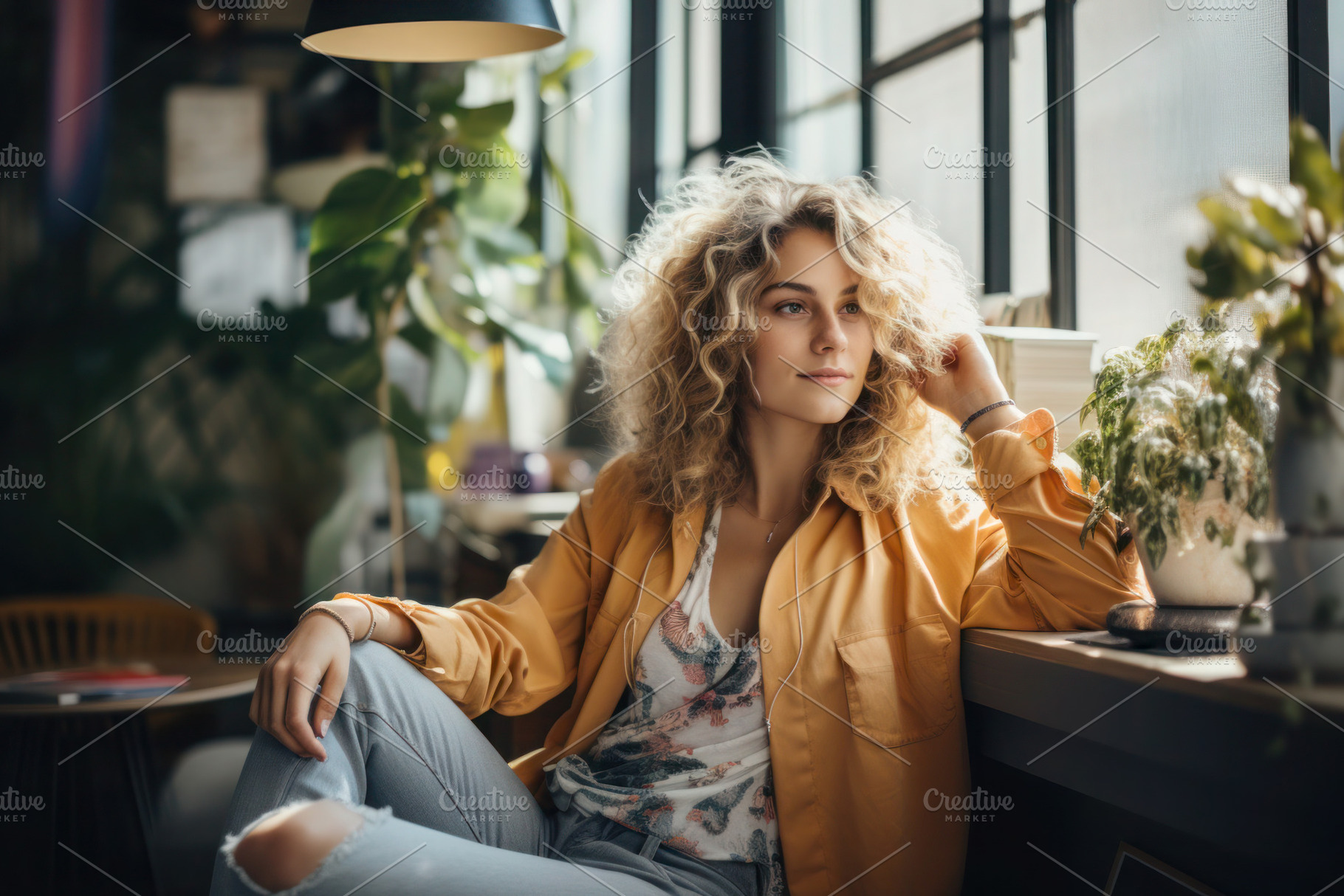 Portrait of a Happy beautiful young woman, a Person Photo by Antonina Vlasova