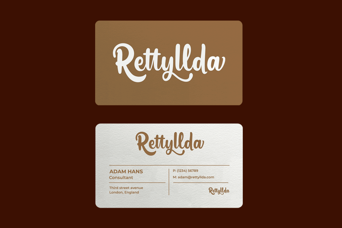 Rettyllda, a Script Font by twinstd (Photo 2 of 14)