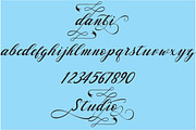 Waterbug, a Script Font by danti (Thumbnail 6 of 7)