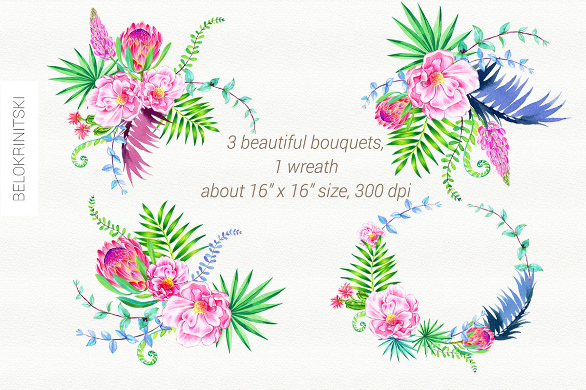 Morning Bouquets, an Illustration by RosaPompelmo (Photo 2 of 3)