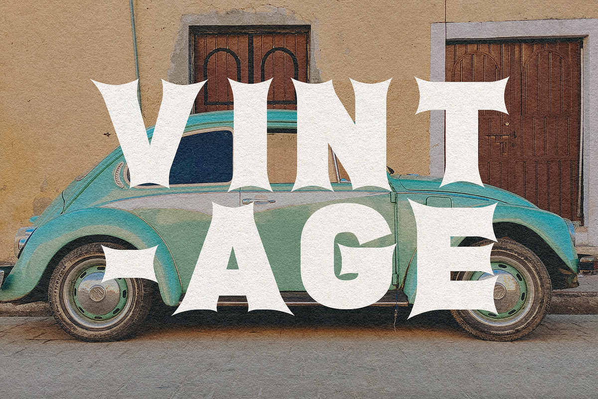 Brist Auger Vintage Display Font, a Sans Serif Font by Maulana Creative (Photo 5 of 9)
