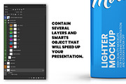 Glossy Lighter Mockup, an Advertising Mockup by Illusiongraphic (Thumbnail 8 of 10)