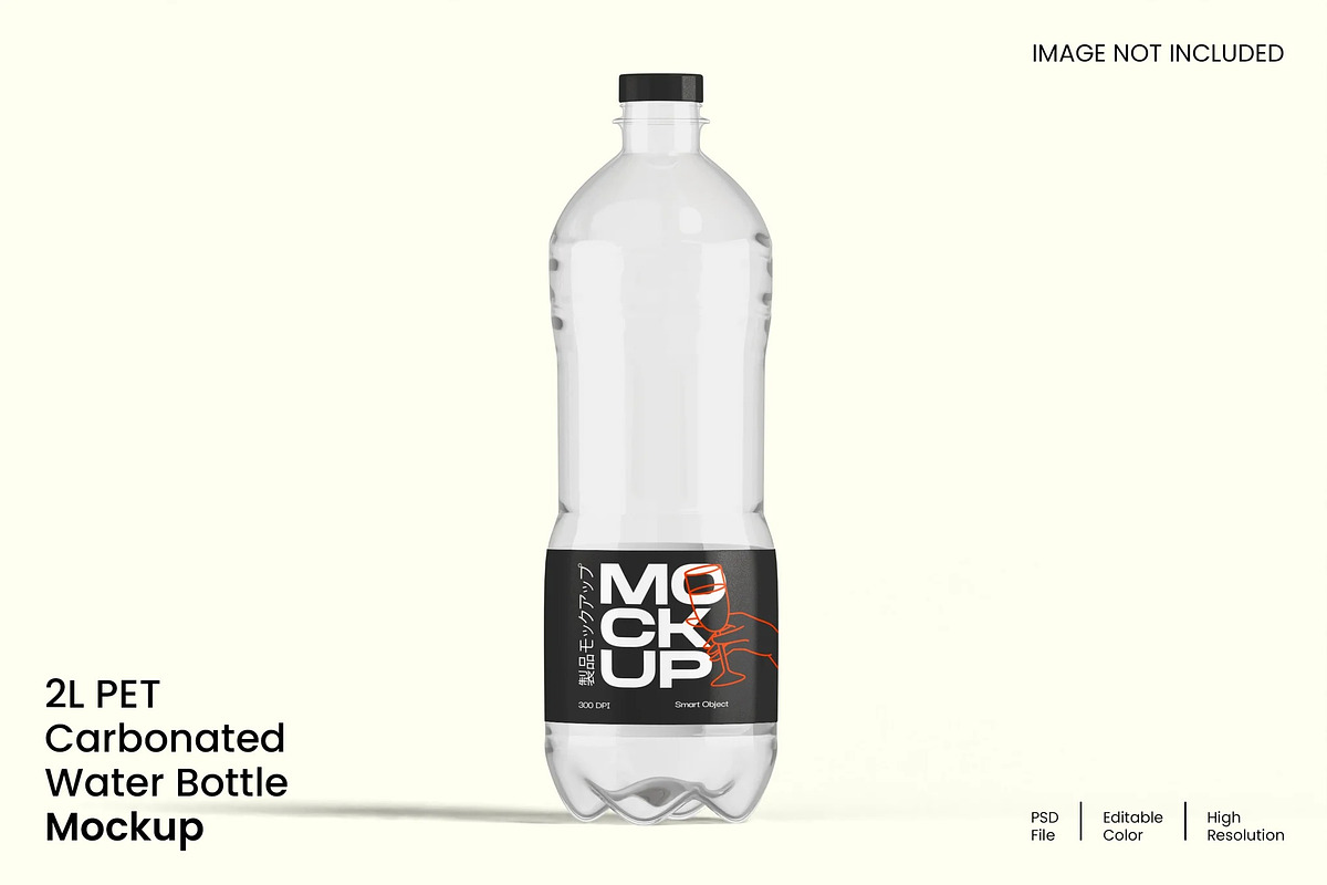 Water Bottle Mockup, a Packaging Mockup by renderstockmarket