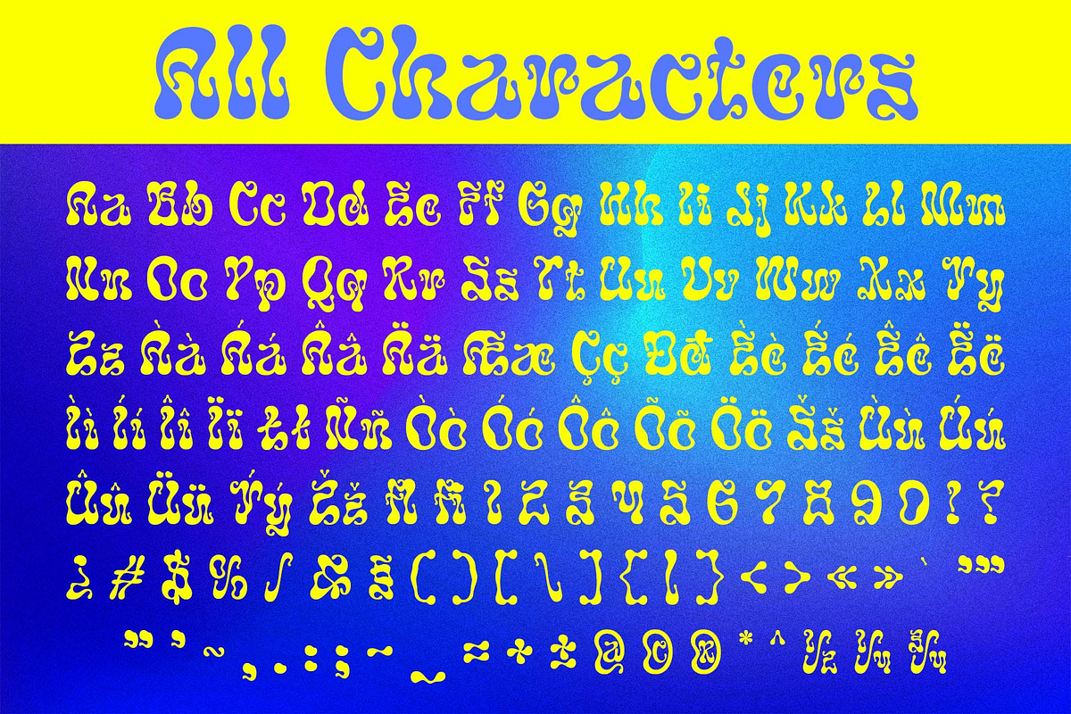 CS Booster – Liquid Font, a Sans Serif Font by Craft Supply Co. (Photo 8 of 8)
