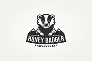 wildlife honey badger icon logo, a Branding & Logo Template by Blazybone (Thumbnail 1 of 2)