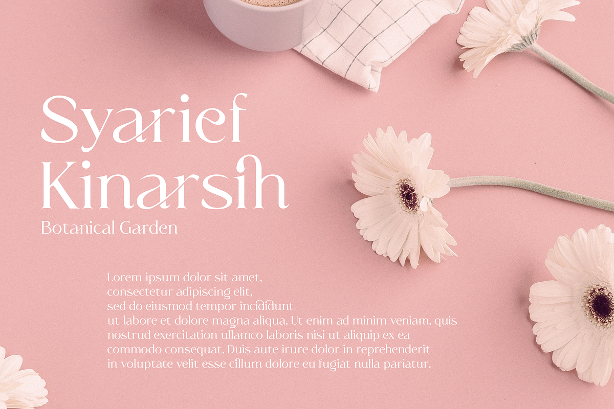 Sartika Milona - Elegant Serif Font, a Serif Font by Artchitype Studio (Photo 2 of 12)