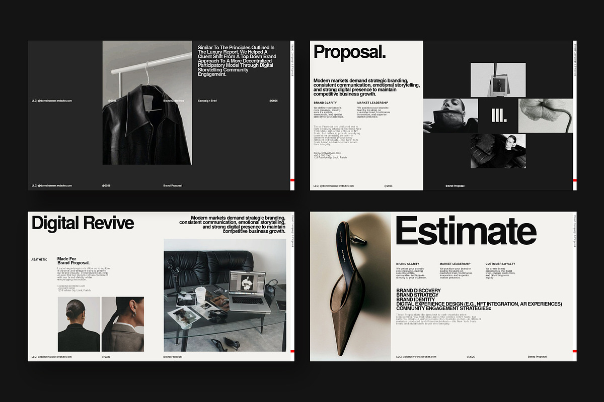 Aesthetic Brand Proposal Template, a Presentation Template by GoldenPixelStudio (Photo 6 of 12)