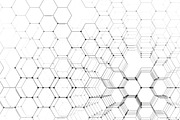 Chemistry 3D pattern on white, a Healthcare Illustration by VectorShop (Thumbnail 6 of 6)