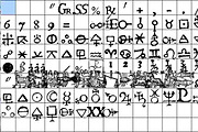 1651 Alchemy Set, a Serif Font by GLC Foundry (Thumbnail 4 of 5)