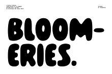 Bloomeries - Bold Display Font