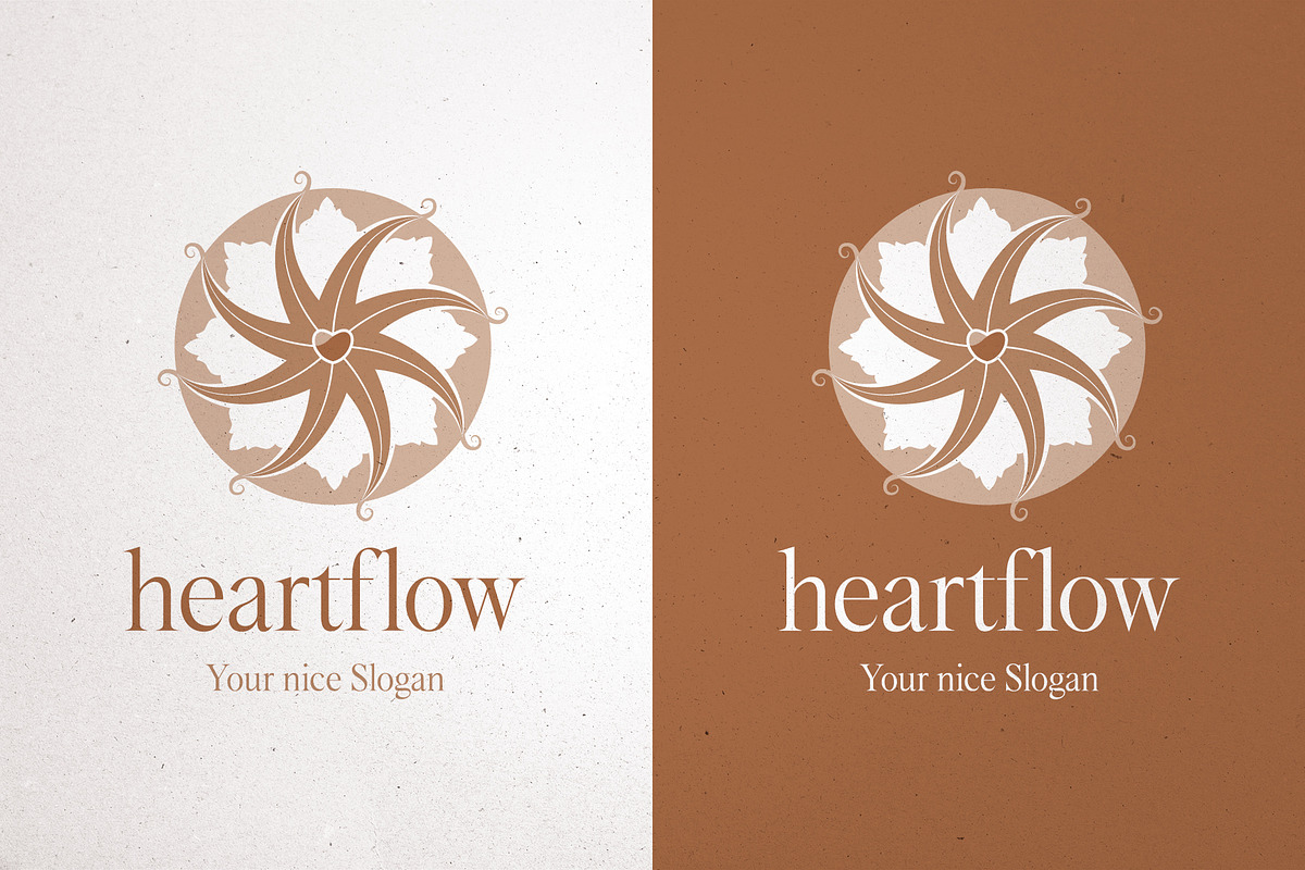 Holistic Zen Mandala Logo – Canva/AI, a Branding & Logo Template by Elibee (Photo 2 of 9)