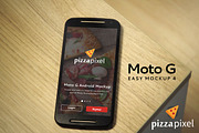 Mockup Moto G Easy Android Mockup 4, an iPhone Mockup by Pizza Pixel (Thumbnail 4 of 5)