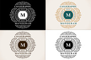 Luxurious Monogram Logo template, a Branding & Logo Template by Decorus Extezy (Thumbnail 3 of 5)