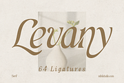 Levany - Serif Font, a Serif Font by NDNL Studio (Thumbnail 1 of 9)