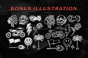 Over South Font + Free Illustration, a Serif Font by Letterhend Studio (Thumbnail 6 of 8)