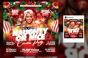Christmas Santa Clus Party Flyer, a Flyer Template by RTXdesinger99 (Thumbnail 2 of 3)
