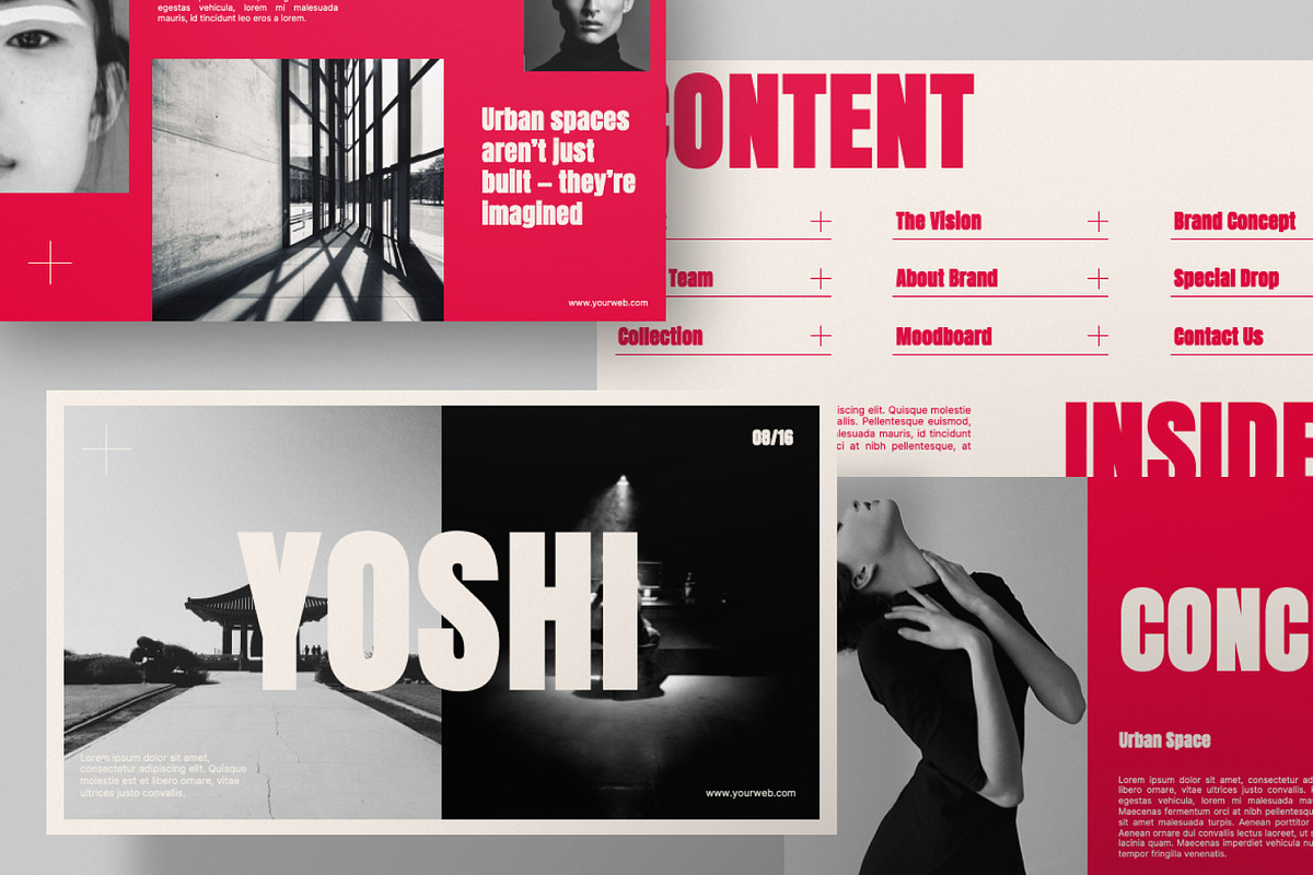 YOSHI Urban Google Slide Template, a Presentation Template by Portocraft (Photo 5 of 7)