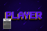 Pixel Lego Text Effect, a Layer Style Add-On by iDoodle Studio (Thumbnail 4 of 5)