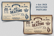 Ice Skating Rink Flyers & Invitation, an Invitation Template by Paul Lesser (Thumbnail 7 of 7)