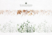 World Of Leaves. Greenery Watercolor, an Object Graphic by Khrys.art (Thumbnail 5 of 15)