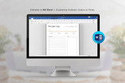 Recipe Log, a Stationery Template by DesignDevisers (Thumbnail 9 of 10)
