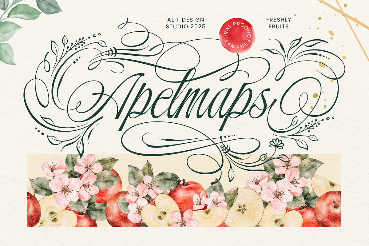 Wondshe Typeface, a Script Font by alit design (Photo 8 of 20)