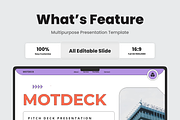 Creative Pitch Deck Powerpoint, a Presentation Template by SquidPixey (Thumbnail 2 of 6)